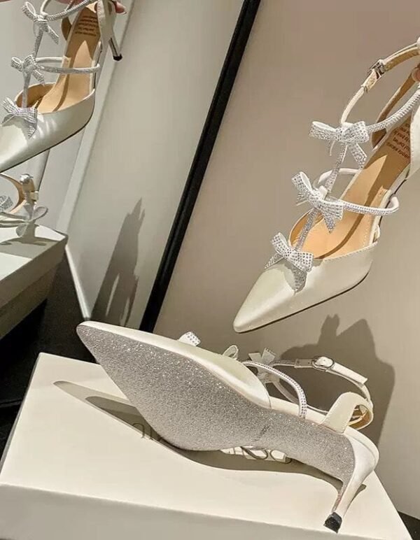 Bow Strappy Pumps - Image 3