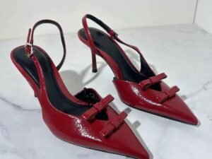 Red Bow Knot Pumps