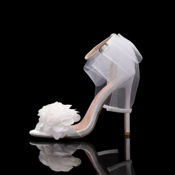 Crystal Queen White Sandal - Image 3