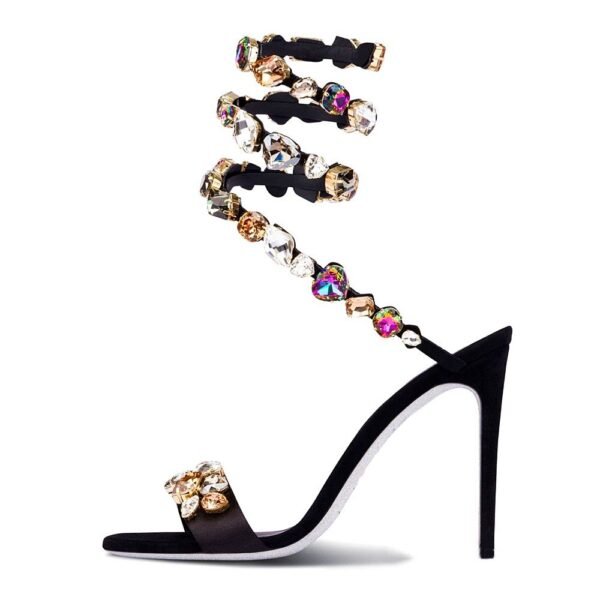 CHMURY Multicolor Rhinestone Heel - Image 4