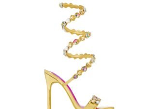 CHMURY Multicolor Rhinestone Heel