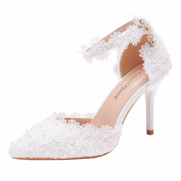 Pointy Lace Sandal - Image 3