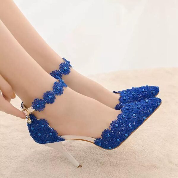 Pointy Lace Sandal - Image 2