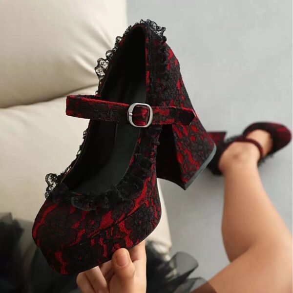 Thick Sole Elegant shoes - Image 4