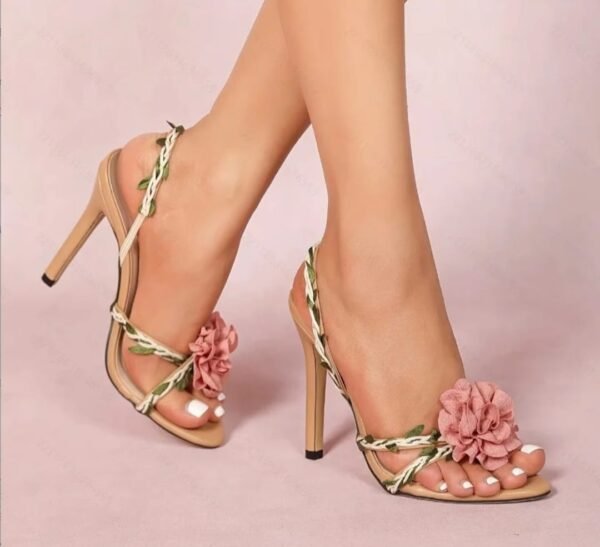 Weave Back Strap Sandals - Image 3