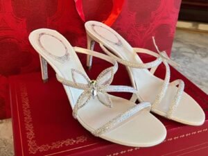 R Rhinester Sandals 2024