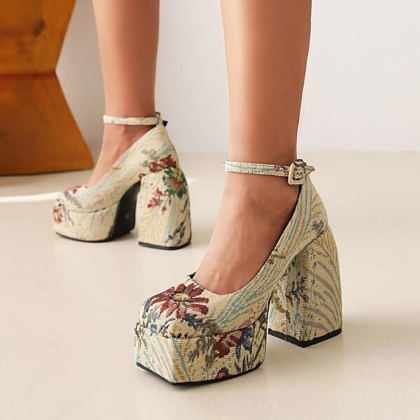 Spring & autumn fashion Heel - Image 3