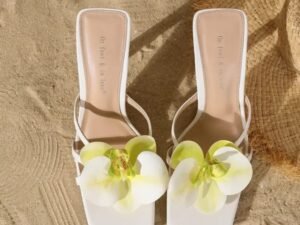 Multi Floral 3d Flower Heel