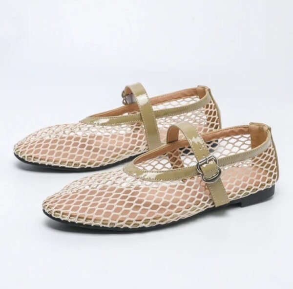 Net flat fashion sandals - Image 4