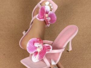 Luxury 3d Floral Heels