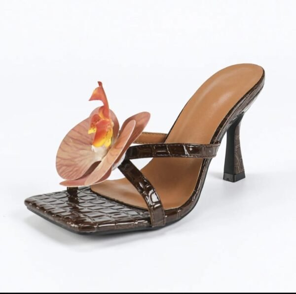 Luxury 3d Floral Heels - Image 2