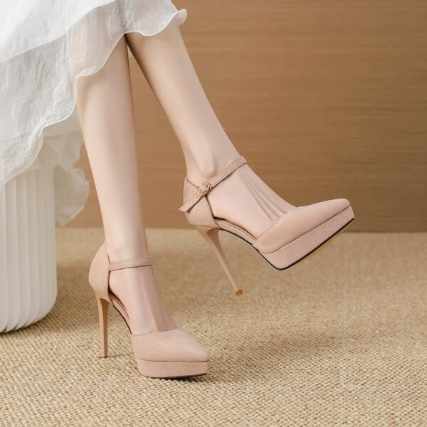 Women Classic Shiny Sandal - Image 4
