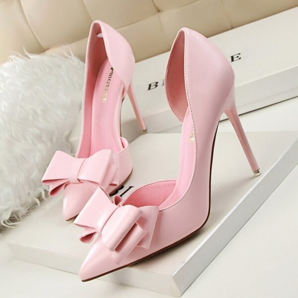 Butterfly Knot High Heels - Image 5