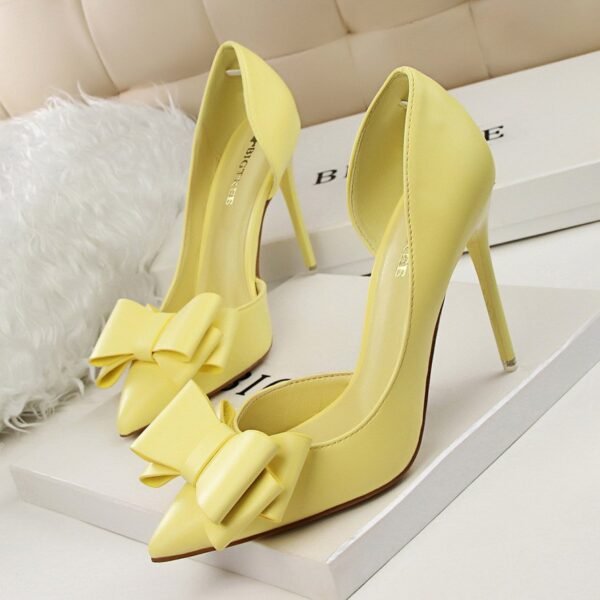 Butterfly Knot High Heels