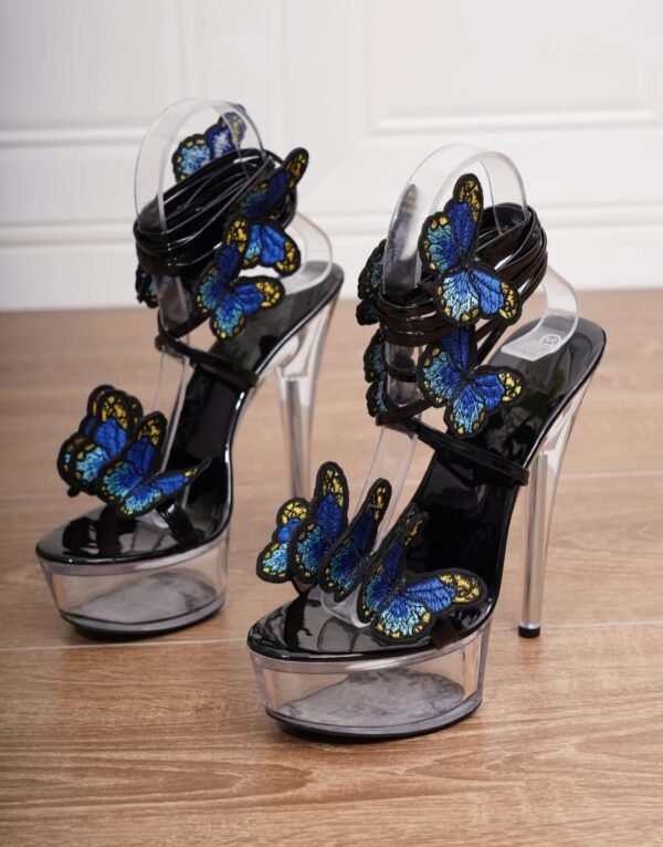 Lace-up Model Sandals - Image 4