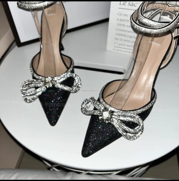 Glitter Rhinestones Women Pumps - Image 7