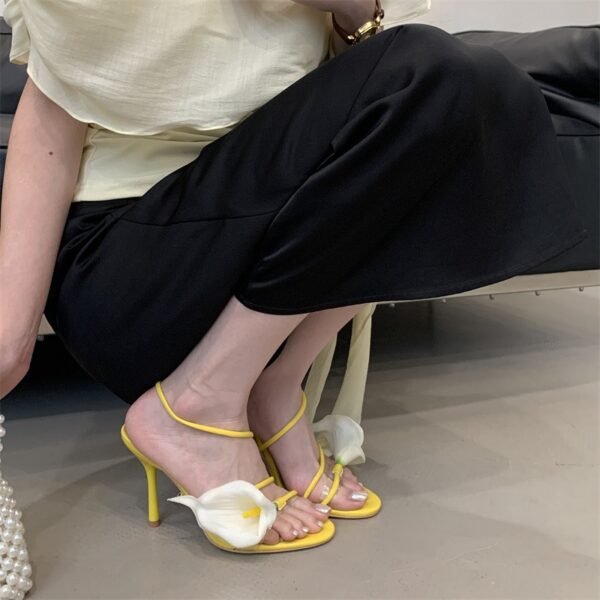 Flower Calla  Lily Sandals - Image 4