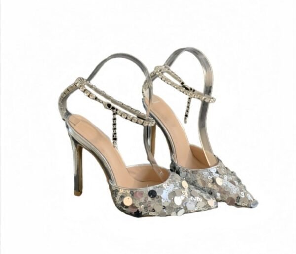 Pointed toe cap sandals
