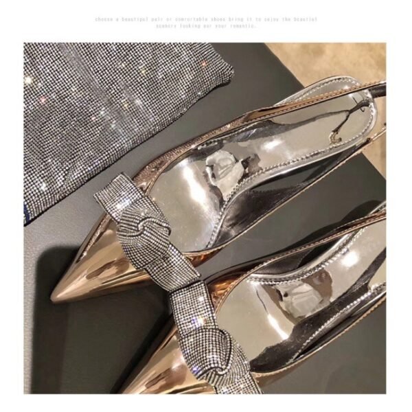 Toe cap stiletto sandals - Image 3