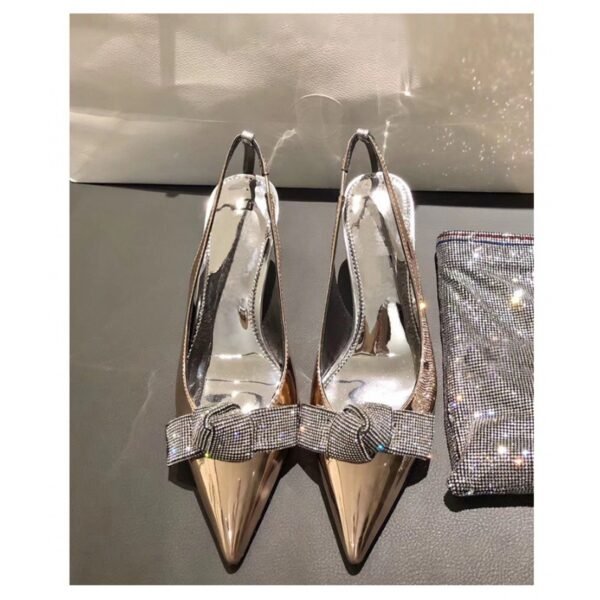 Toe cap stiletto sandals - Image 4