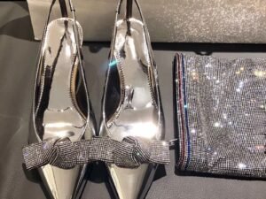 Toe cap stiletto sandals
