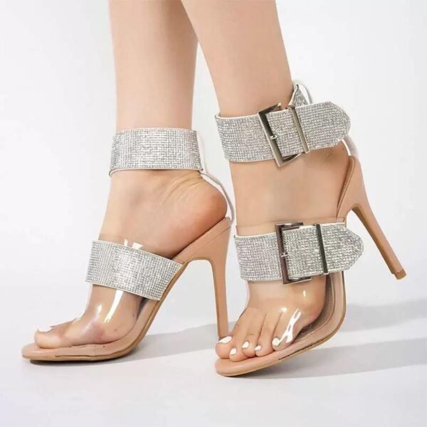 Double Belt Buckle Sandal
